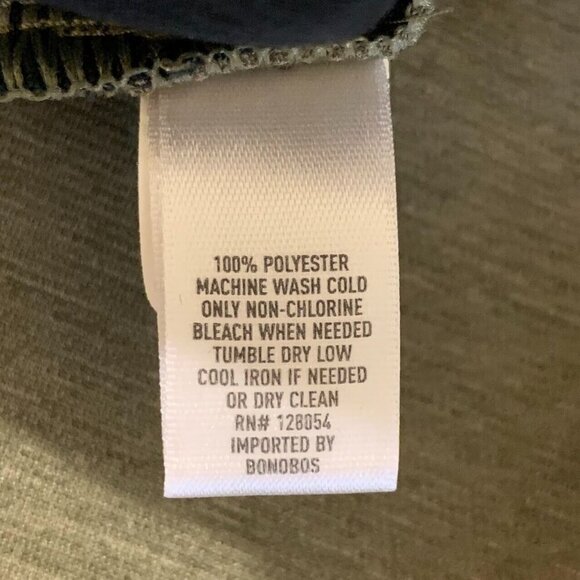 Bonobos‎ Men's  Off Duty Slash Pocket Elastic Waist Pants BPT10761N Size M - Picture 8 of 12